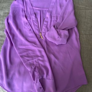 Express, Portifino shirt. size Small. Light purple